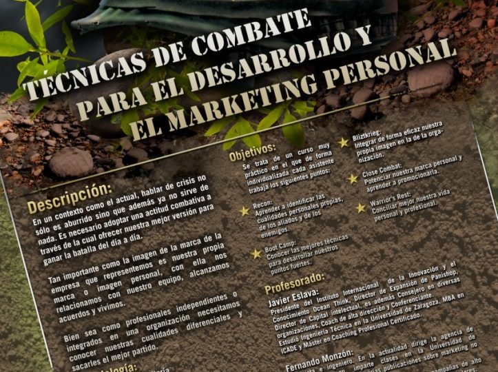 Curso técnicas de combate y marketing personal