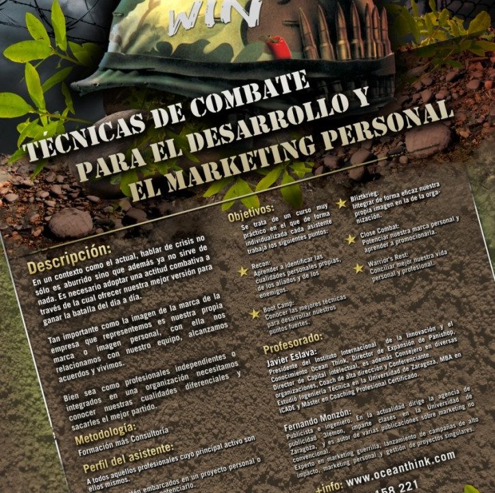 Curso técnicas de combate y marketing personal