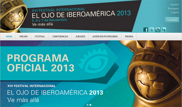 Jurado del XVI festival Internacional El Ojo de Iberoamérica 2013